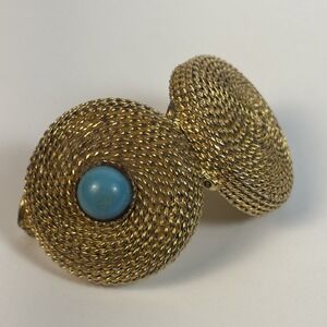 Estee Lauder Perfume Box Vintage  1968 Coiled Rope Design Intricate‎
